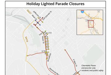Holiday Parade street closures net