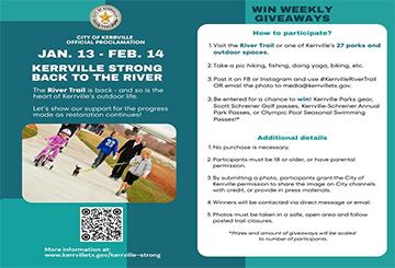 Back to the River 2026 Weekly Giveaway