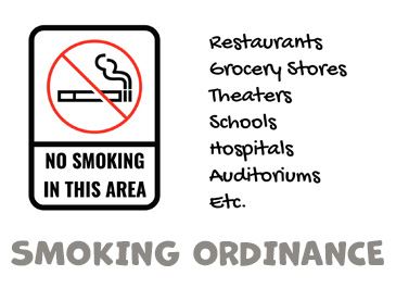 SMOKING ORDINACE CP